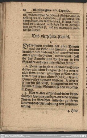 Das vierzehnde Capitel