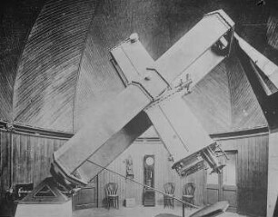 Fernrohre in altenglischer Aufstellung (Vatikanische Fernrohre) : Technikgeschichte | Astronomie | Astronomische Instrumente | Grosse Fernrohre