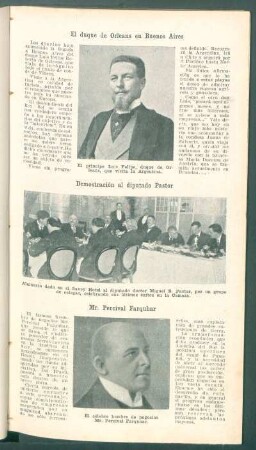 Demostración al diputado Pastor - [Fotografía]