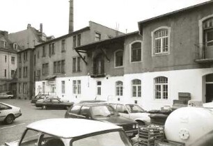Dresden-Neustadt, Bautzner Straße 11. Wohnhaus, Hintergebäude (1910). Hofansicht