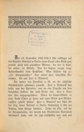 Der Berliner Hof und seine Politik