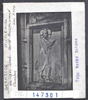 Gernrode, Stiftskirche St. Cyriakus: Heiliges Grab, Christus