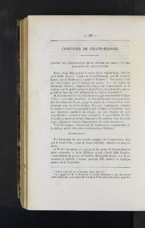 Comptoir de Grand-Bassam.