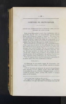 Comptoir de Grand-Bassam.