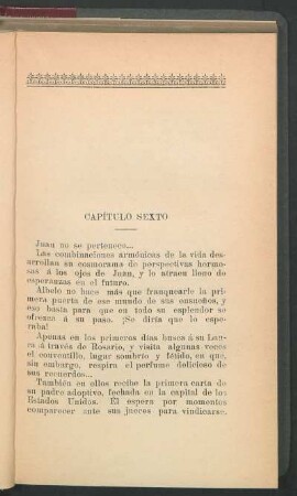 Capítulo sexto