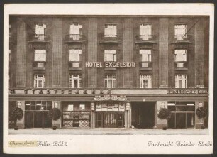 Ansichtskarte "Thomasbräu-Keller" im Hotel Excelsior, Anhalter Straße