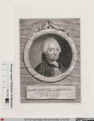Bildnis Magnus Gottfried Lichtwer d. J.