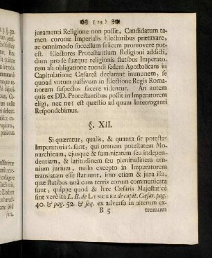 13-24, §§ XII. - XVIII.