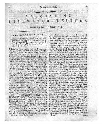 Scenen in Paris, während und nach der Zerstörung der Bastille. Nach franz. und engl. Schriften und Kupferstichen. Erste Sammlung. Leipzig: Gräff 1790