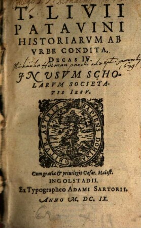 Historiarum ab urbe condita decas quarta