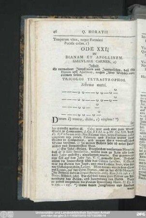 Ode XXI. In Dianam Et Apollinem.