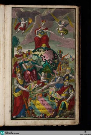 Atlas novus sive Tabulae geographicae totius orbis faciem, partes, imperia, regna et provincias exhibentes