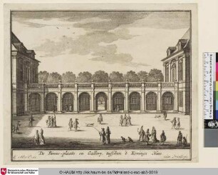 De Binne-plaats en Gallery, tusschen t'Konings Huis