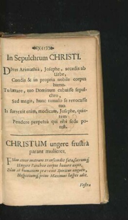 In Sepulchrum Christi.