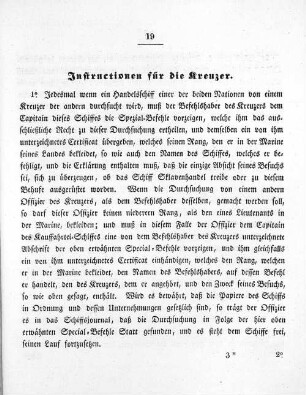 Instructionen für die Krenzer.