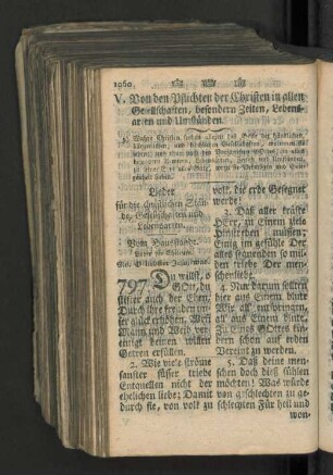 [V. Von den Pflichten der Christen in allen Gesellschaften, ... - VII. Von der christlichen Vorbereitung zum Tode ...]