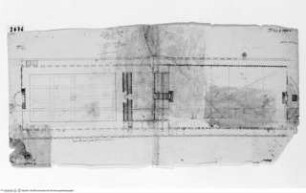 Rom, Vatikan, Cortile del Belvedere, Grundriss des Hofes