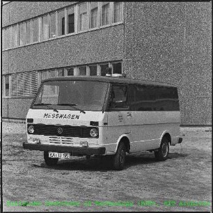 Messwagen des Laboratoriums für Aerosolphysik und Filtertechnik (LAF)