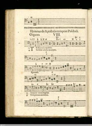 Hymnus de Apostolis tempore Paschali.