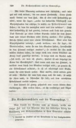 120-127 Die Kirchenvorstände und die Armenpflege