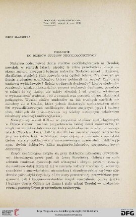 16: Posłowie do dziejów studiów neofilologicznych