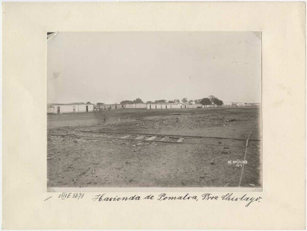 Hacienda de Pomalca, Prov. Chiclayo (houses of the employees)