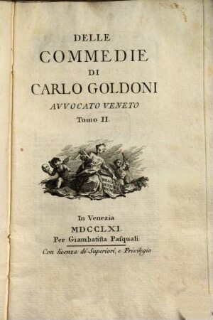 Le commedie di Carlo Goldoni. 2