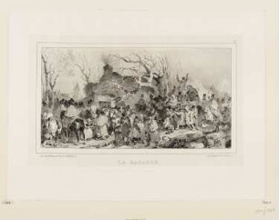 Bagarre, Blatt 4 der Folge "Erinnerungen an die Armee im Norden"