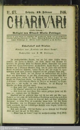 Schakabak und Giasar - Märchen aus "Tausend und einer Nacht"