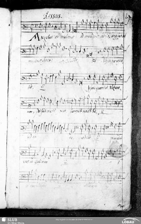 63 Melchior Vulpius: Angelus ad mulieres dixit