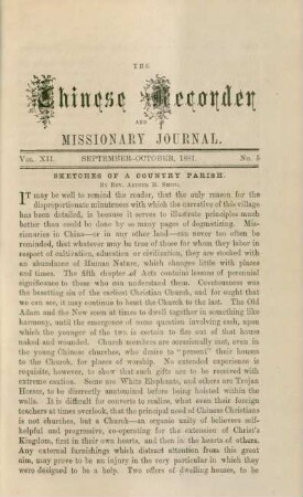 No. 5. September - October, 1881