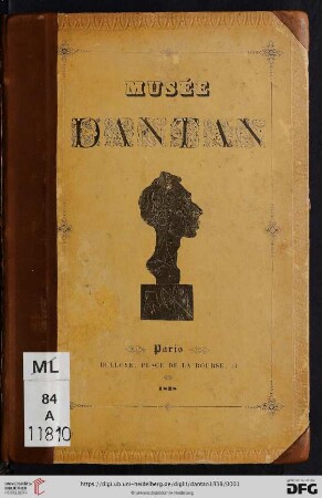 Musée Dantan : [galerie des charges et croquis des célébrités de l'epoque]