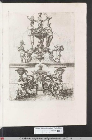 [Brunnen mit Mischwesen. Band III.]
