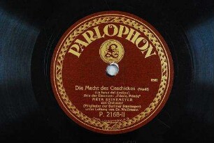 Die Macht des Geschickes (La forza del destino) : Arie der Eleonore: "Friede, Friede" / (Verdi)
