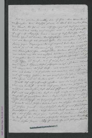 Brieffragment von Louise Otto-Peters an August Peters
