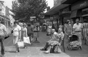 Fußgängerzone in der Kaiserstraße