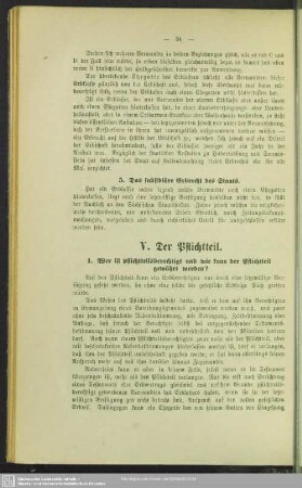 V. Der Pflichtteil