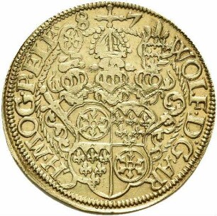 Vierfacher Zwittergoldgulden