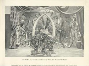 Deutsche Kolonial-Ausstellung. Aus der Kolonial-Halle