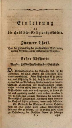 Einleitung in die christliche Religions- und Kirchengeschichte überhaupt, und in die Kirchengeschichte Böhmens insbesondere, 2