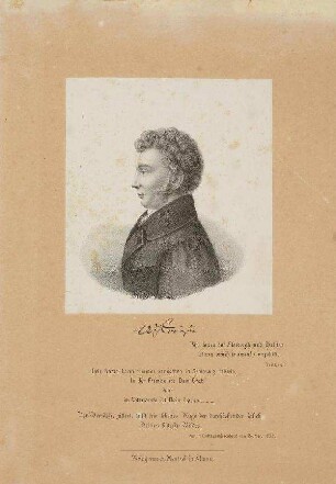Bildnis von Uwe Jens Lornsen (1793-1838)
