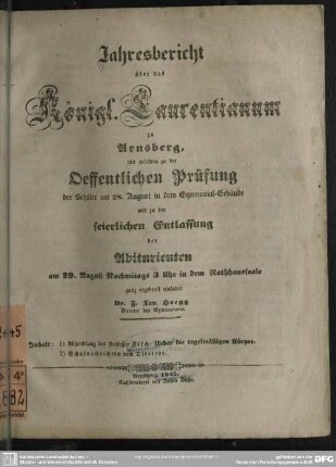 Ueber die regelmässigen Körper