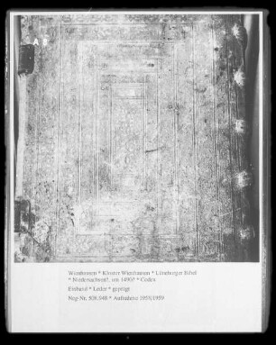 Lüneburger Bibel — Einband