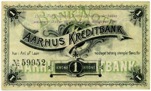 Geldschein, 1 Krone, 1902