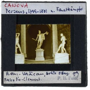 Canova, Perseus,Canova, Faustkämpfer Kreugas,Canova, Faustkämpfer Damoxenos