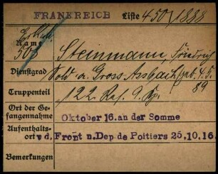 Steinmann, Friedrich - Steller, Paul