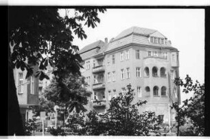Kleinbildnegative: Mietshäuser, Bundesallee, 1984