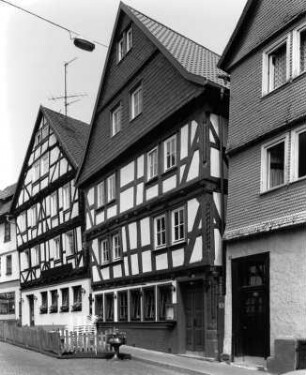 Fachwerkwohnhaus; Alsfeld, Hersfelder Straße 26