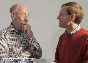 Edzard Reuter, ehem. Vorstandsvorsitzender der Daimler Benz AG, Unter den Linden 19 (Mitte)