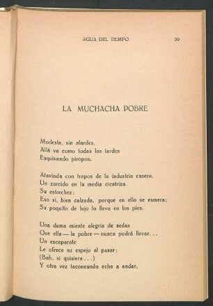 La muchacha pobre
